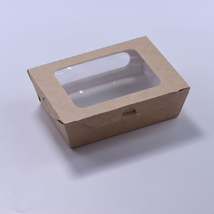 Accept Custom Design Kraft Paper Lunch Box