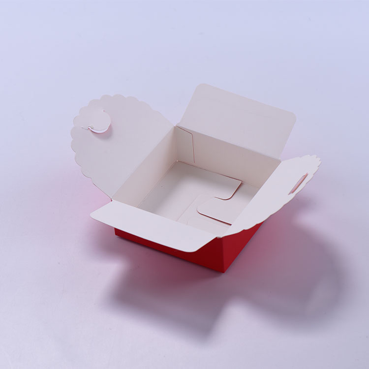 Small Cardboard Paper Cake Packaging Box 